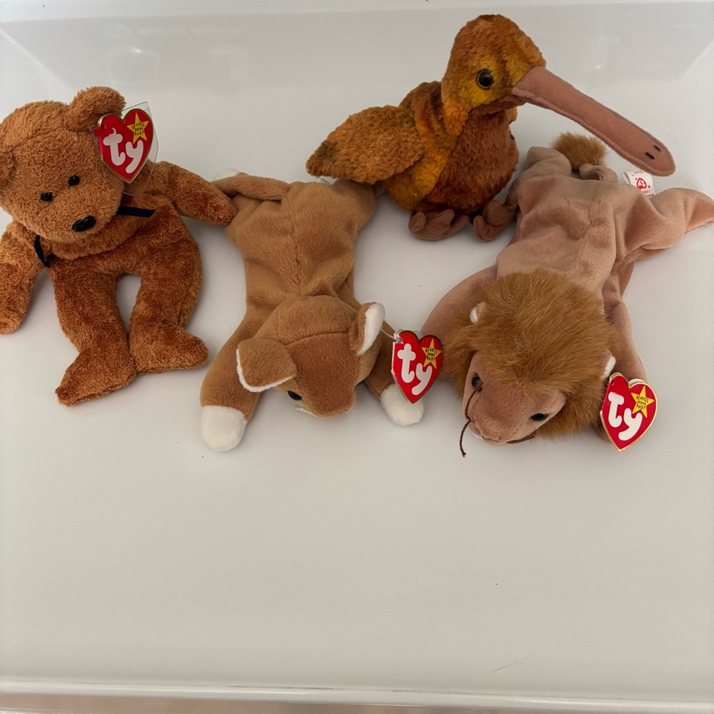 Ty Beanie Baby (lot of 4)